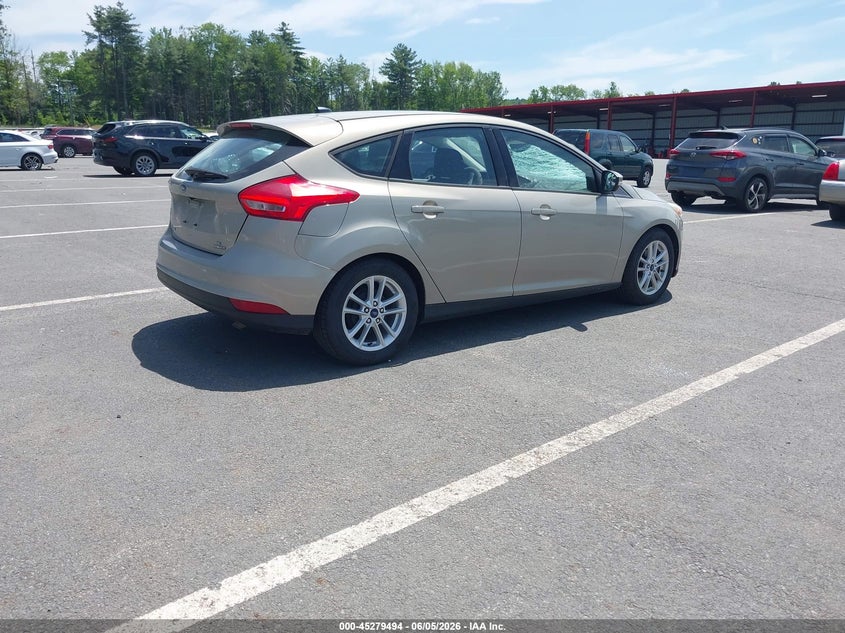 Vin: 1fadp3k24fl202074, lot: 45777318, ford focus se 20154