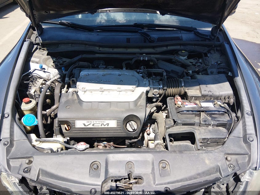 2012 Honda Accord 3.5 3.5 Ex-L grey Lot 111045279521 Vin 1HGCP3F84CA027953