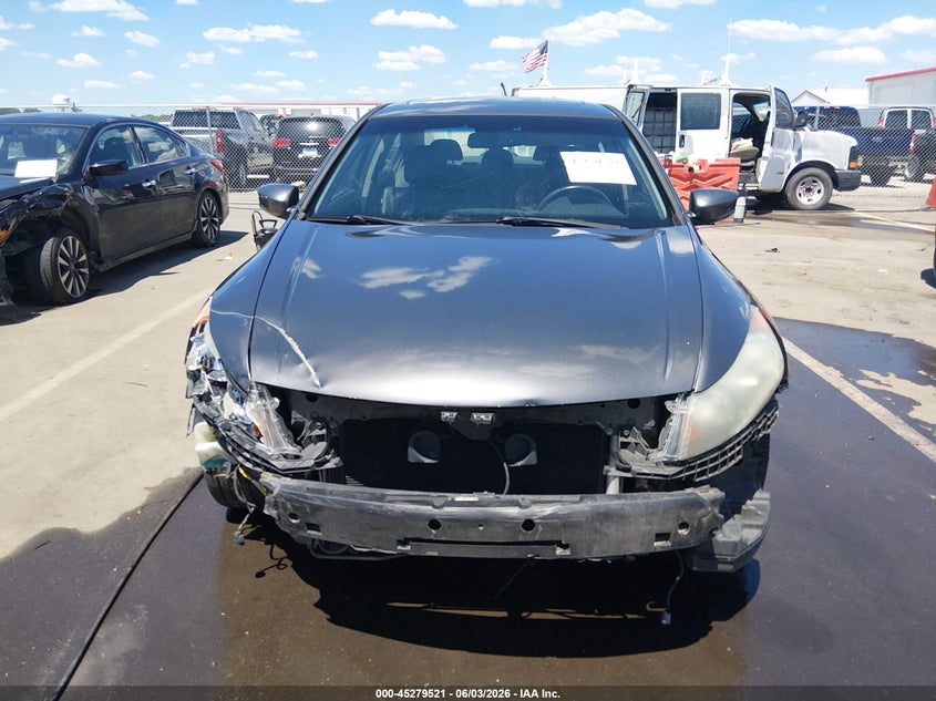 2012 Honda Accord 3.5 3.5 Ex-L grey Lot 111045279521 Vin 1HGCP3F84CA027953