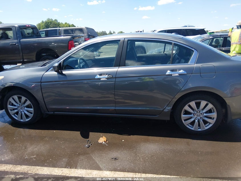 2012 Honda Accord 3.5 3.5 Ex-L grey Lot 111045279521 Vin 1HGCP3F84CA027953