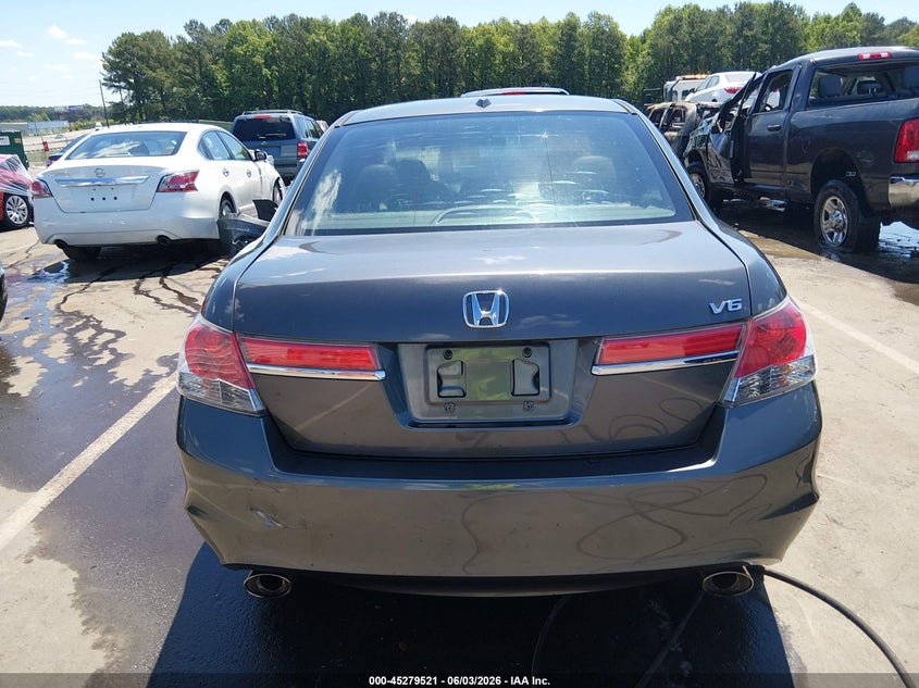 2012 Honda Accord 3.5 3.5 Ex-L grey Lot 111045279521 Vin 1HGCP3F84CA027953