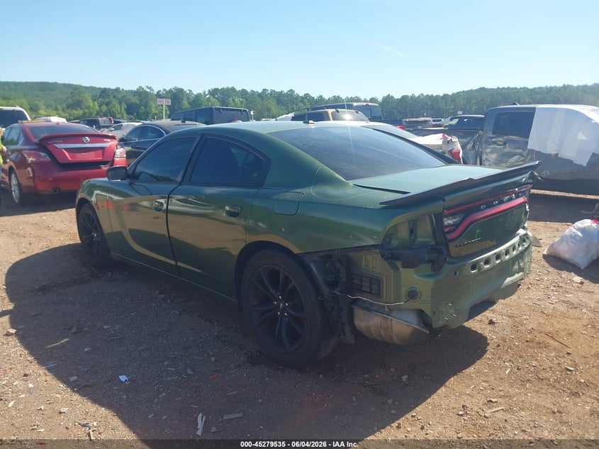 2018 DODGE CHARGER auction photo 3
