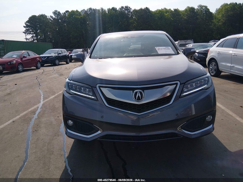 2017 Acura Rdx Advance Package VIN: 5J8TB4H75HL025844 Lot: 45279546