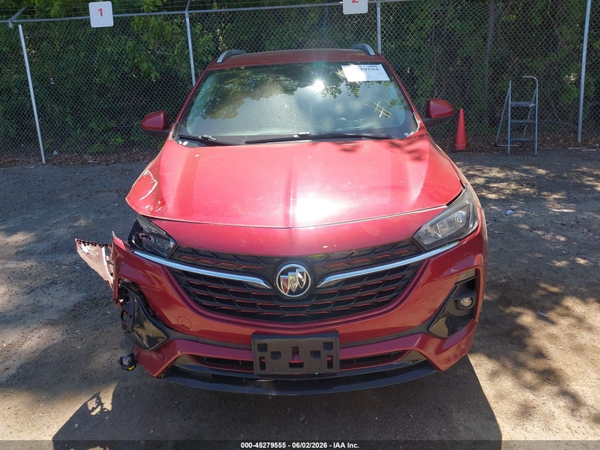 2021 Buick Encore Gx Awd Preferred VIN: KL4MMCSLXMB093886 Lot: 45279555