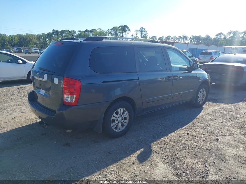 Vin: kndmg4c71c6492830, lot: 45777412, kia sedona lx 20124