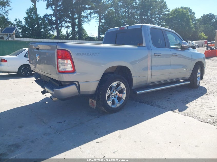 Vin: 1c6rrebt1nn354712, lot: 45777421, ram 1500 big horn  4x2 6'4 box 20224
