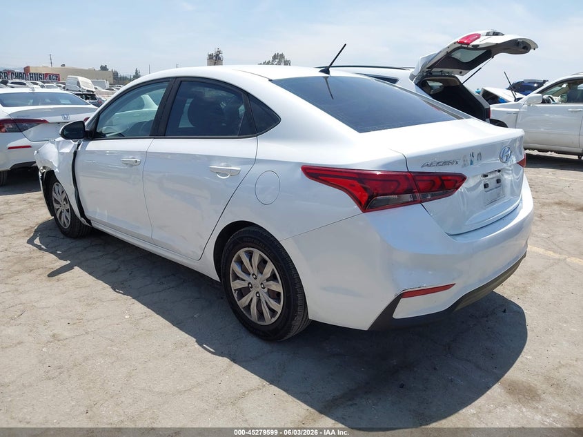 Vin: 3kpc24a35je018641, lot: 45777423, hyundai accent se 20183