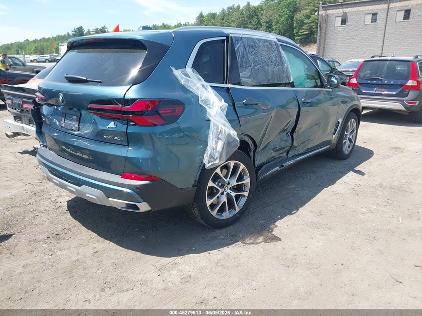 2025 BMW X5 3.0L I-6 DI, DOHC, V(VIN: 5UX23EU08S9X62318
