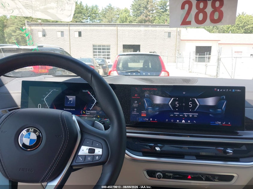 2025 BMW X5 3.0L I-6 DI, DOHC, V(VIN: 5UX23EU08S9X62318