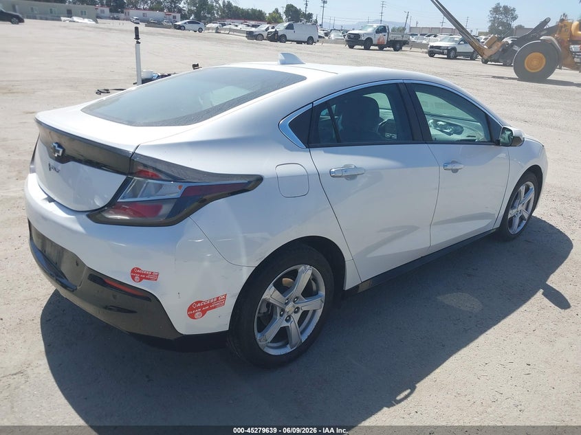 Vin: 1g1rc6s57ju157618, lot: 45777463, chevrolet volt lt 20184