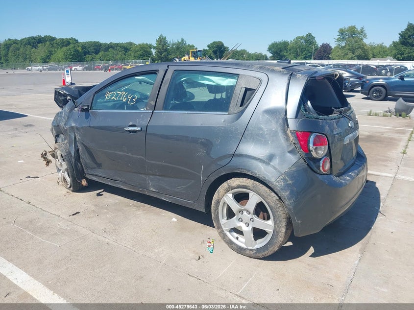 Vin: 1g1je6sg7d4173265, lot: 45777467, chevrolet sonic ltz auto 20133