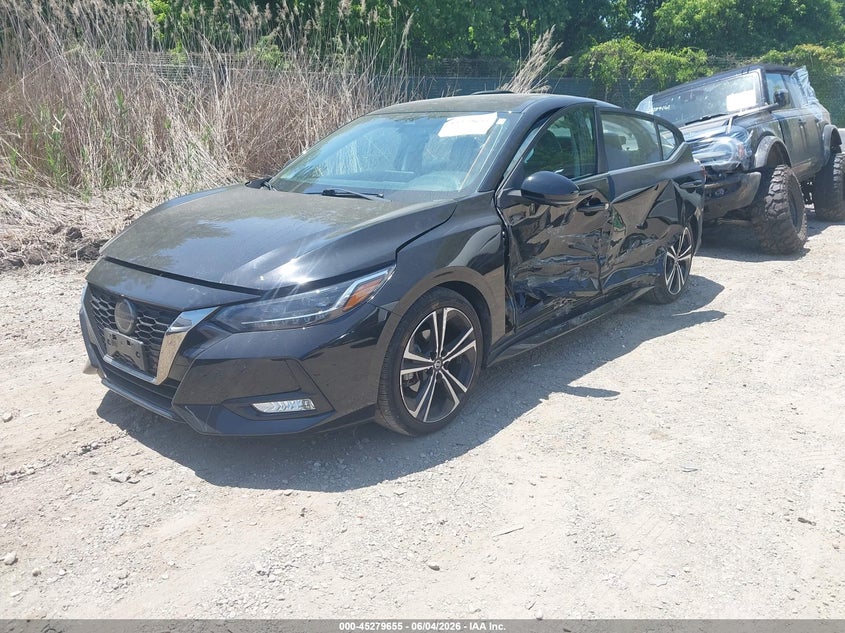 Vin: 3n1ab8dvxmy209179, lot: 45777479, nissan sentra sr xtronic cvt 20212