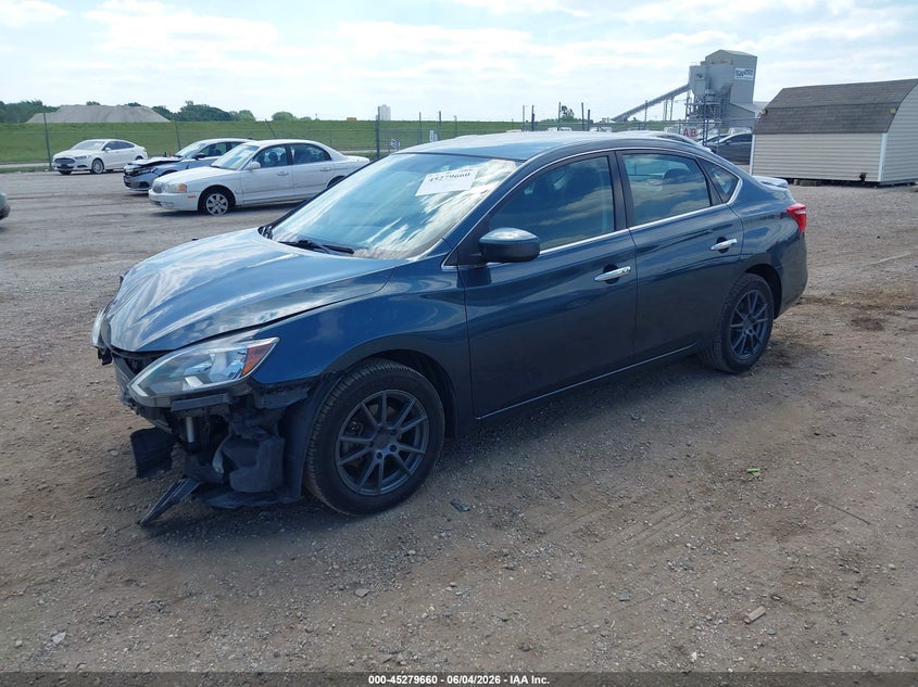 Vin: 3n1ab7ap5hy287830, lot: 45777484, nissan sentra sv 20172