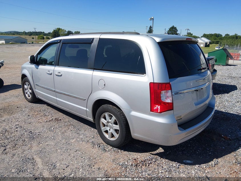 Vin: 2c4rc1bg2cr306884, lot: 45777496, chrysler town & country touring 20123