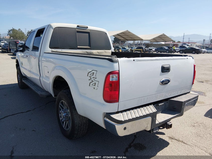 Vin: 1ft7w2bt0cea18831, lot: 45777501, ford f-250 lariat 20123