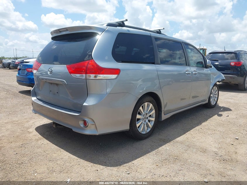 Vin: 5tdxk3dc1fs615970, lot: 45777534, toyota sienna se 8 passenger 20154
