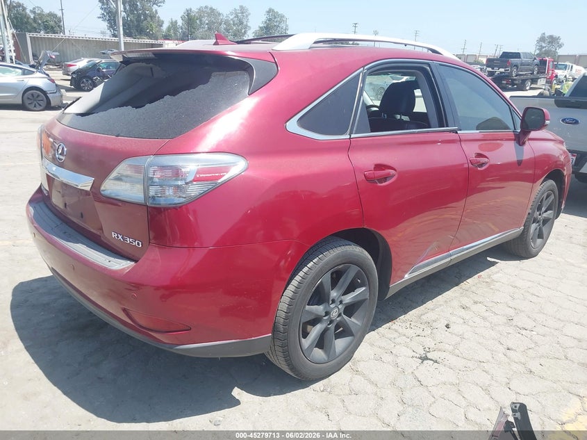Vin: 2t2zk1ba2ac012487, lot: 45777536, lexus rx 350 20104