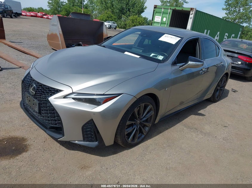 Vin: jthgz1e29m5022171, lot: 45777555, lexus is 350 f sport 20212