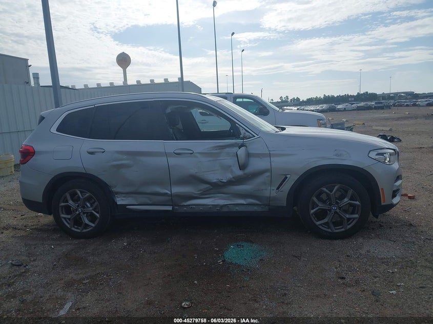 2021 BMW X3 xDrive30I VIN: 5UXTY5C01M9E20738 Lot: 45279758
