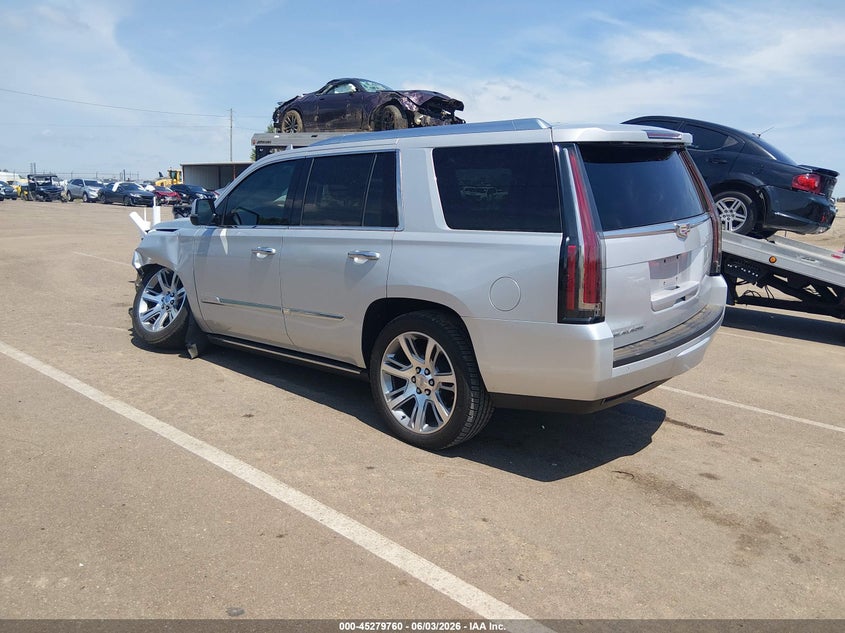 Vin: 1gys3nkj2fr715153, lot: 45777584, cadillac escalade premium 20153