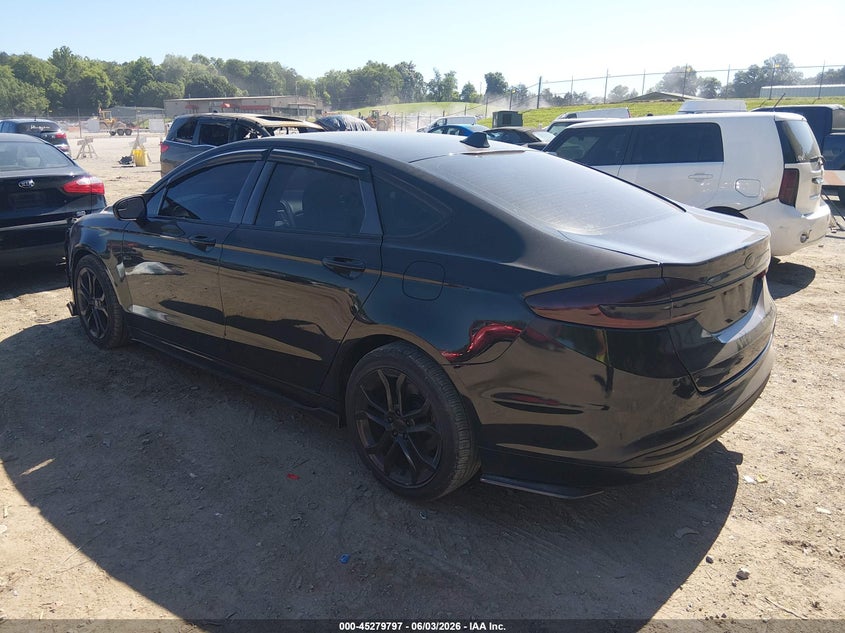 Vin: 3fa6p0h72hr151463, lot: 45777621, ford fusion se 20173