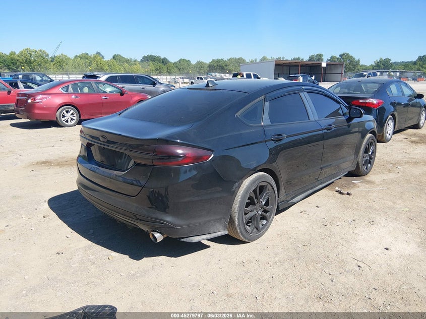 2017 FORD FUSION auction photo 4