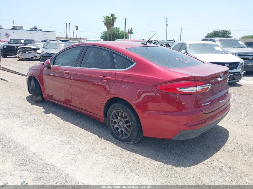 Vin: 3fa6p0g77kr170812, lot: 45777626, ford fusion s 20193