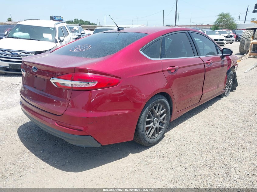 Vin: 3fa6p0g77kr170812, lot: 45777626, ford fusion s 20194