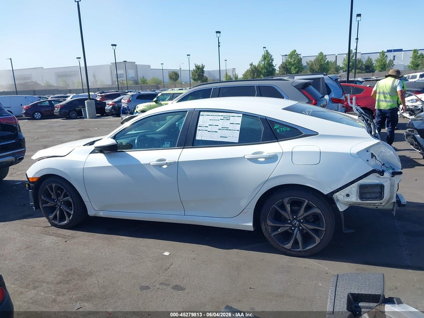 2020 Honda Civic Sport VIN: 19XFC2F84LE208615 Lot: 45279813