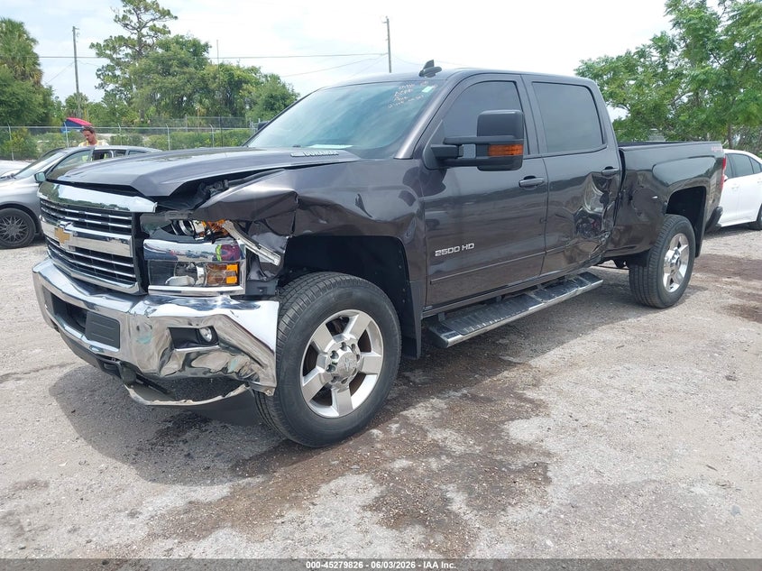 Vin: 1gc1kve85gf250688, lot: 45777650, chevrolet silverado 2500hd lt 20162