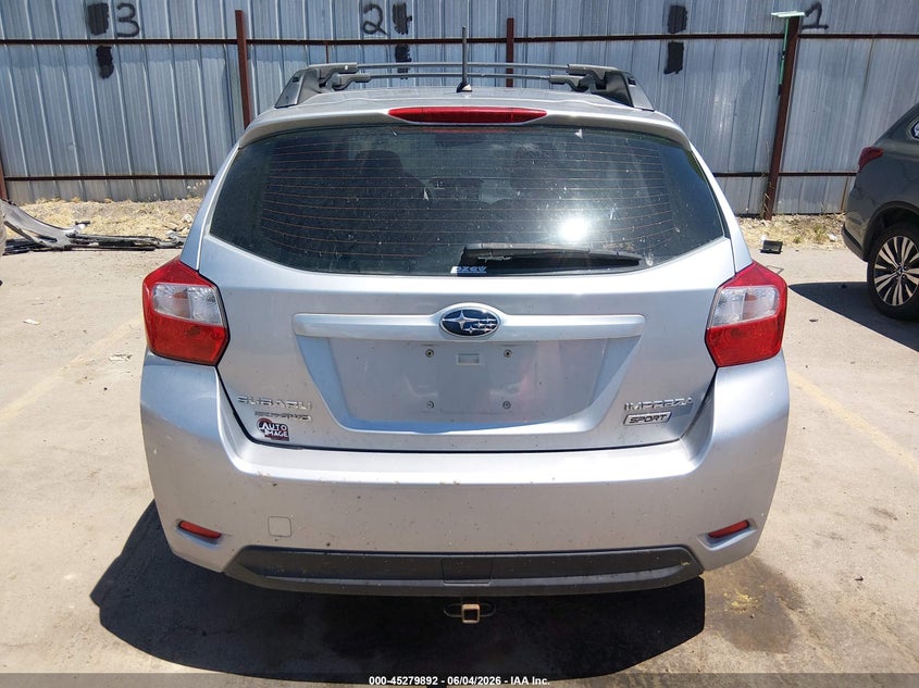 2013 Subaru Impreza 2.0I Sport Limited VIN: JF1GPAR66D2881097 Lot: 45279892