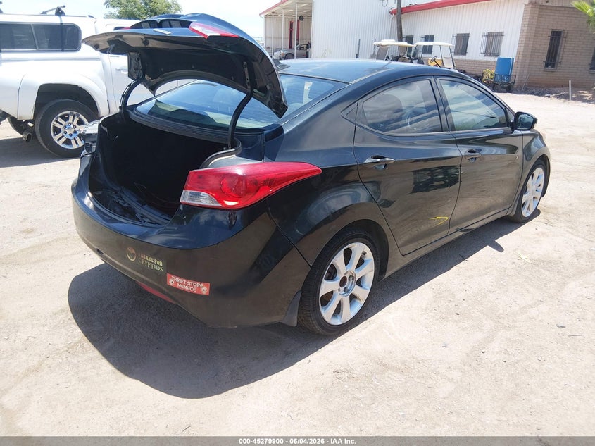 Vin: 5npdh4ae1dh218856, lot: 45777724, hyundai elantra limited 20134
