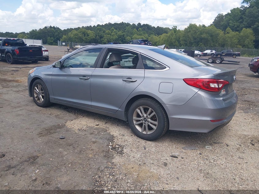Vin: 5npe24af1hh563759, lot: 45777739, hyundai sonata 20173