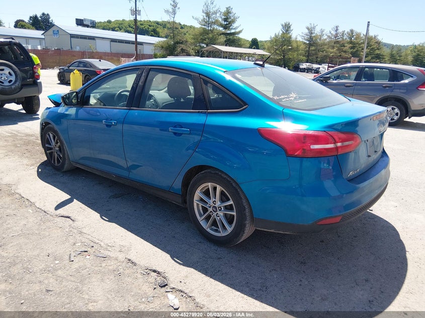 Vin: 1fadp3f2xfl332998, lot: 45777744, ford focus se 20153