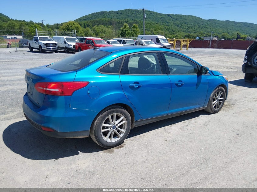Vin: 1fadp3f2xfl332998, lot: 45777744, ford focus se 20154