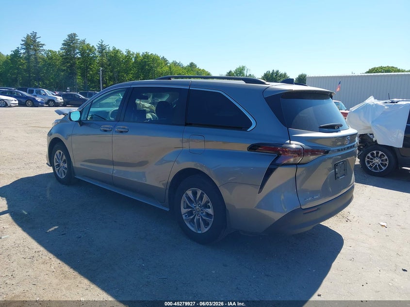 Vin: 5tdkskfc3ts247143, lot: 45777751, toyota sienna le 20263