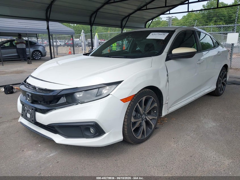 2021 HONDA CIVIC 2.0L I-4 DOHC, VVT, (VIN: 2HGFC2F82MH559286