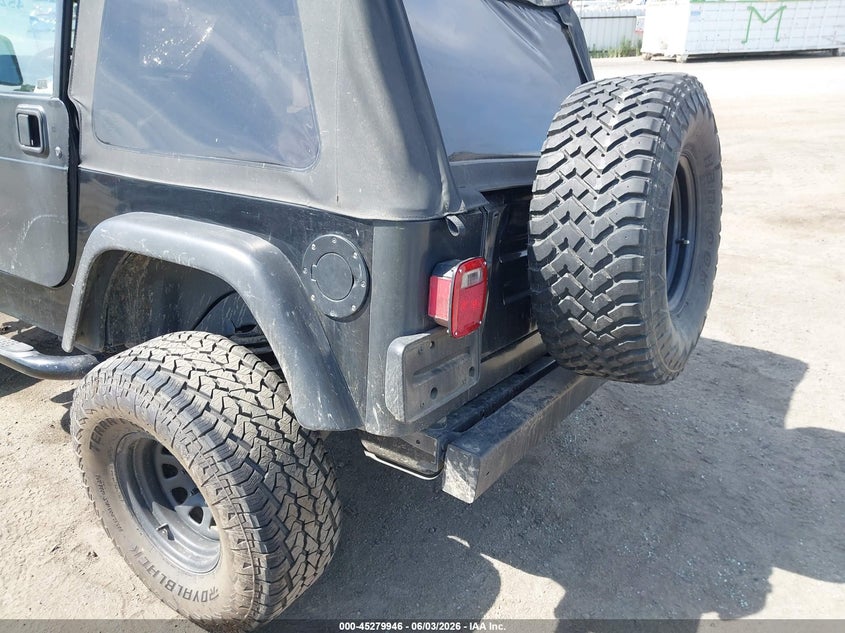 1997 Jeep Wrangler Se VIN: 1J4FY29P3VP522242 Lot: 45279946