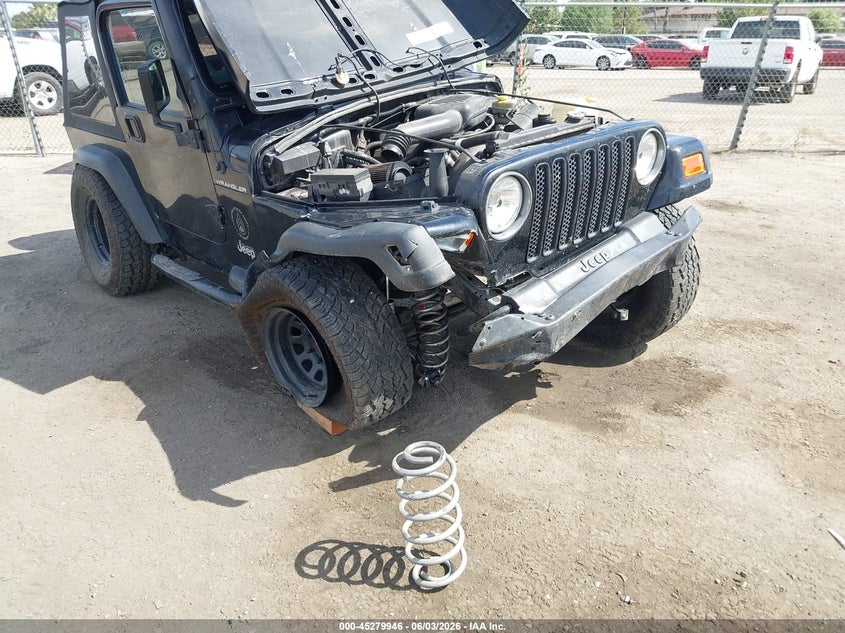 1997 Jeep Wrangler Se VIN: 1J4FY29P3VP522242 Lot: 45279946