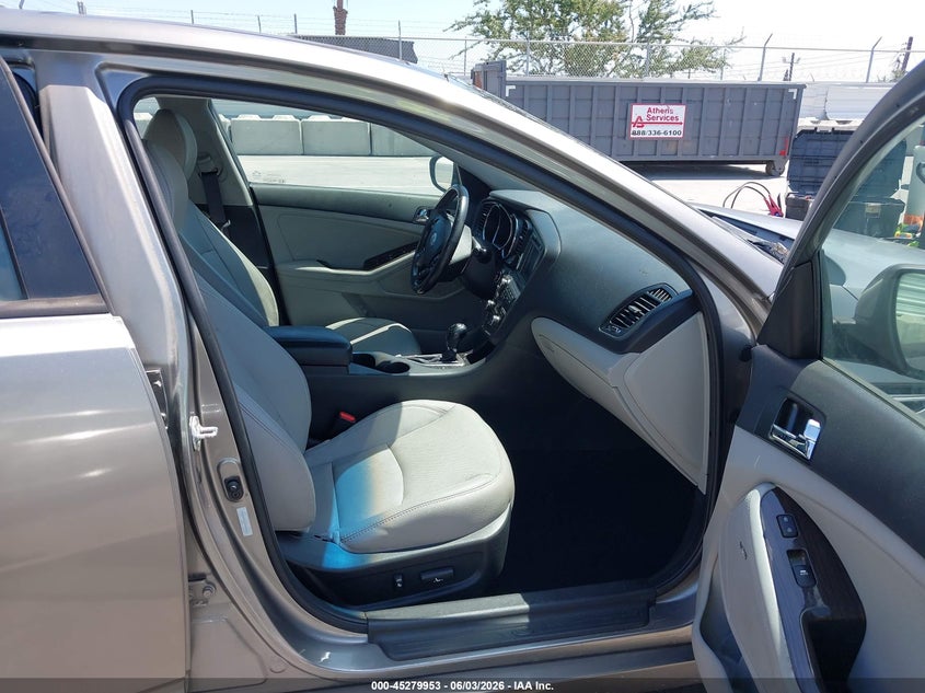 2012 Kia Optima 2.4 Ex grey Lot 111045279953 Vin 5XXGN4A71CG044031