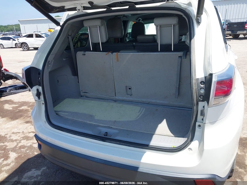 2015 TOYOTA HIGHLANDER SPORT UTILITY VEHICLE 3.5L V-6 DOHC, VVT, 270HP