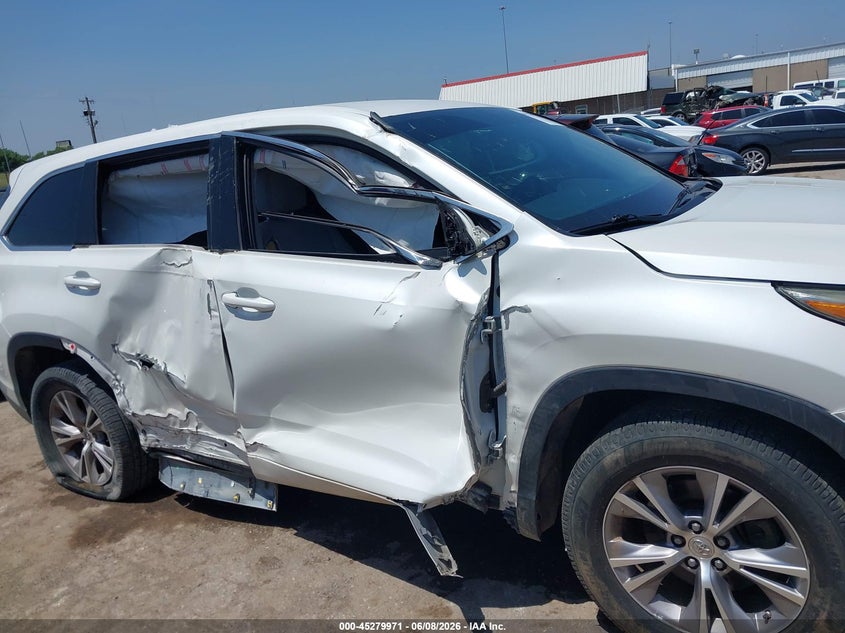 2015 TOYOTA HIGHLANDER SPORT UTILITY VEHICLE 3.5L V-6 DOHC, VVT, 270HP