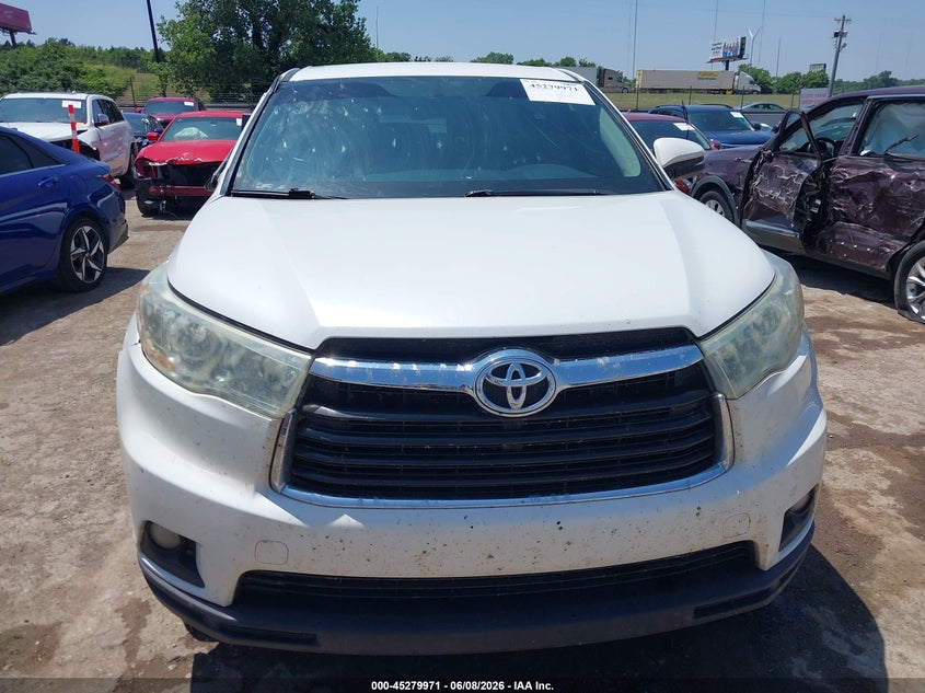 2015 TOYOTA HIGHLANDER SPORT UTILITY VEHICLE 3.5L V-6 DOHC, VVT, 270HP