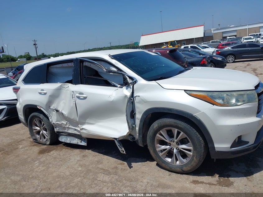 2015 TOYOTA HIGHLANDER SPORT UTILITY VEHICLE 3.5L V-6 DOHC, VVT, 270HP
