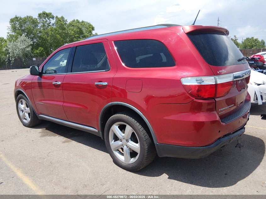 Vin: 1d4se5gt7bc695752, lot: 45777796, dodge durango citadel 20113
