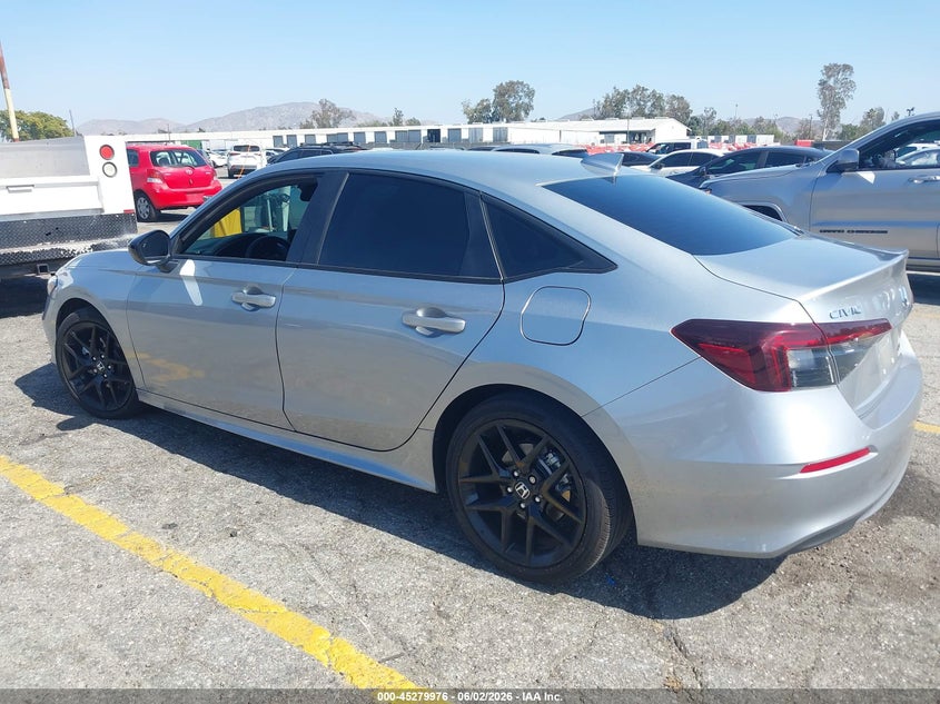 2025 HONDA CIVIC SEDAN 2.0L I-4 DI, DOHC, VVT, 141HP