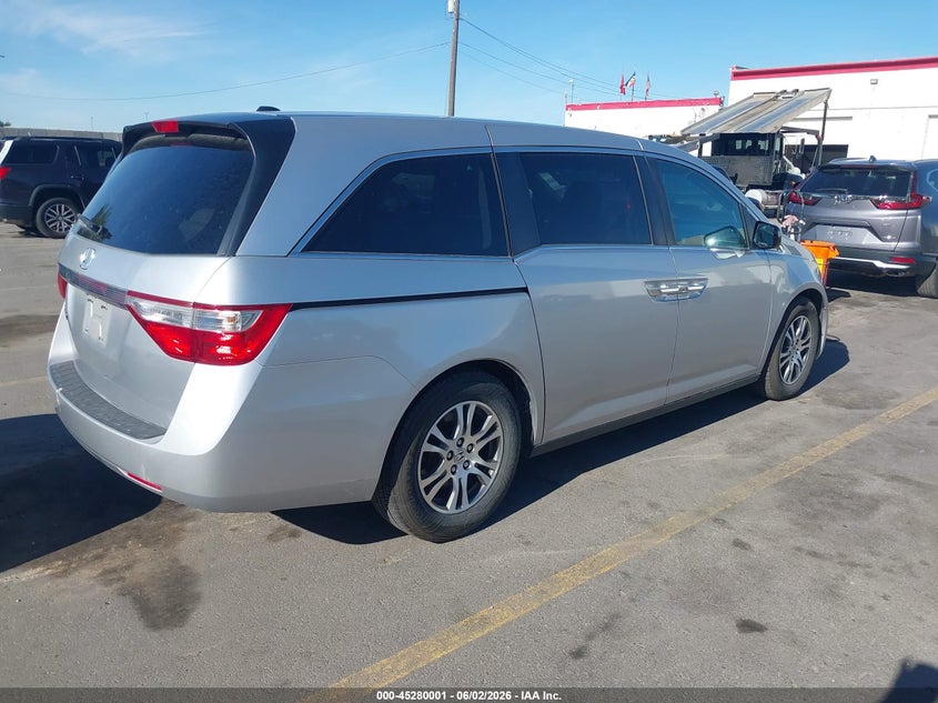Vin: 5fnrl5h64bb035326, lot: 45777825, honda odyssey ex-l 20114