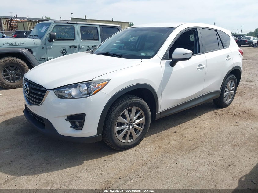 Vin: jm3ke4cy5g0914765, lot: 45777846, mazda cx-5 touring 20162
