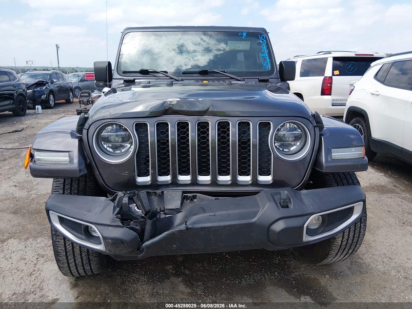 2021 Jeep Wrangler 4Xe Unlimited Sahara 4X4 VIN: 1C4JJXP60MW773459 Lot: 45280025