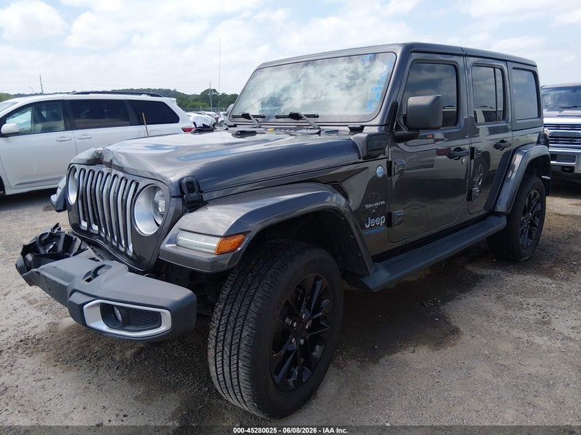 JEEP WRANGLER 4XE 2021 VIN 1C4JJXP60MW773459